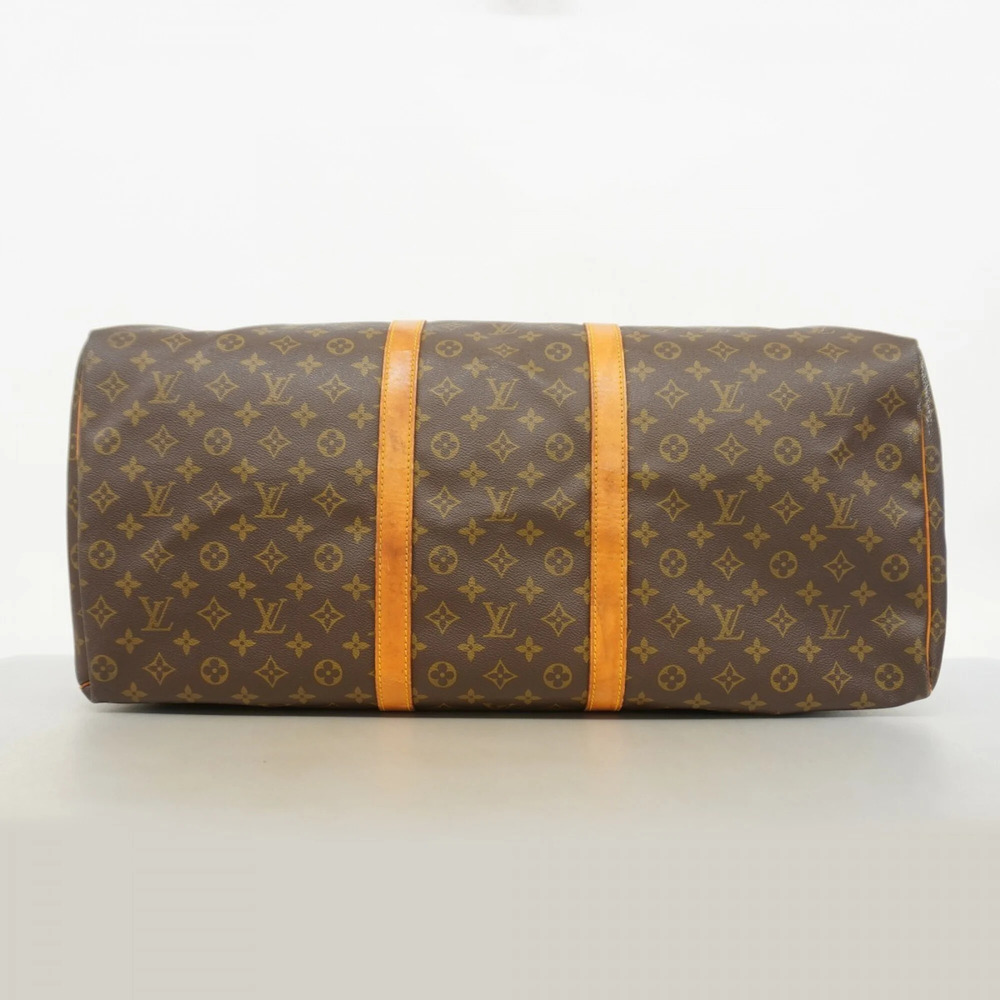 LOUIS VUITTON Brown Monogram Keepall 60 Boston Bag - Picture 3 of 13